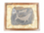 섬네일: Antique Koa Framed Slate "Spirit of the Humpback"