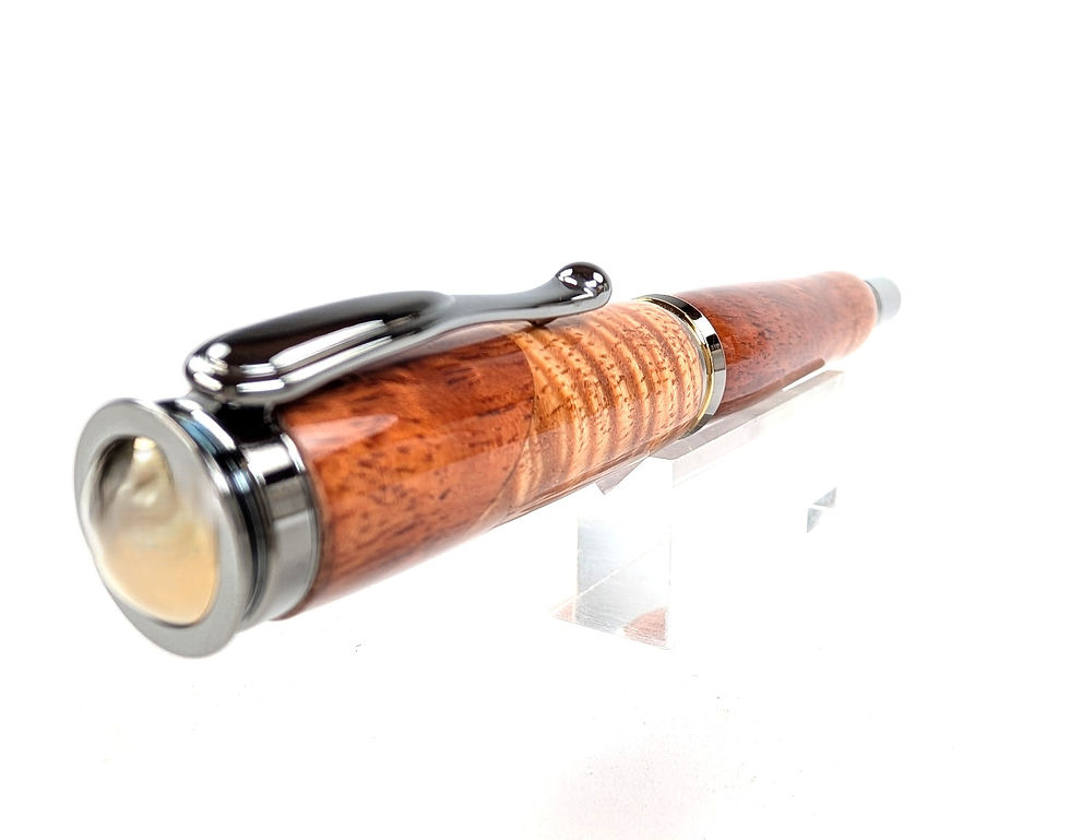 サムネイル： Premium Hawaiian Koa Retro Rollerball Pen