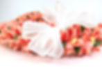 섬네일: Premium Ribbon Lei (Pink Salmon Green)