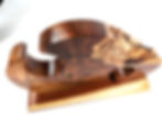 Thumbnail: Premium Koa Wood 2 Wine Bottle Stand