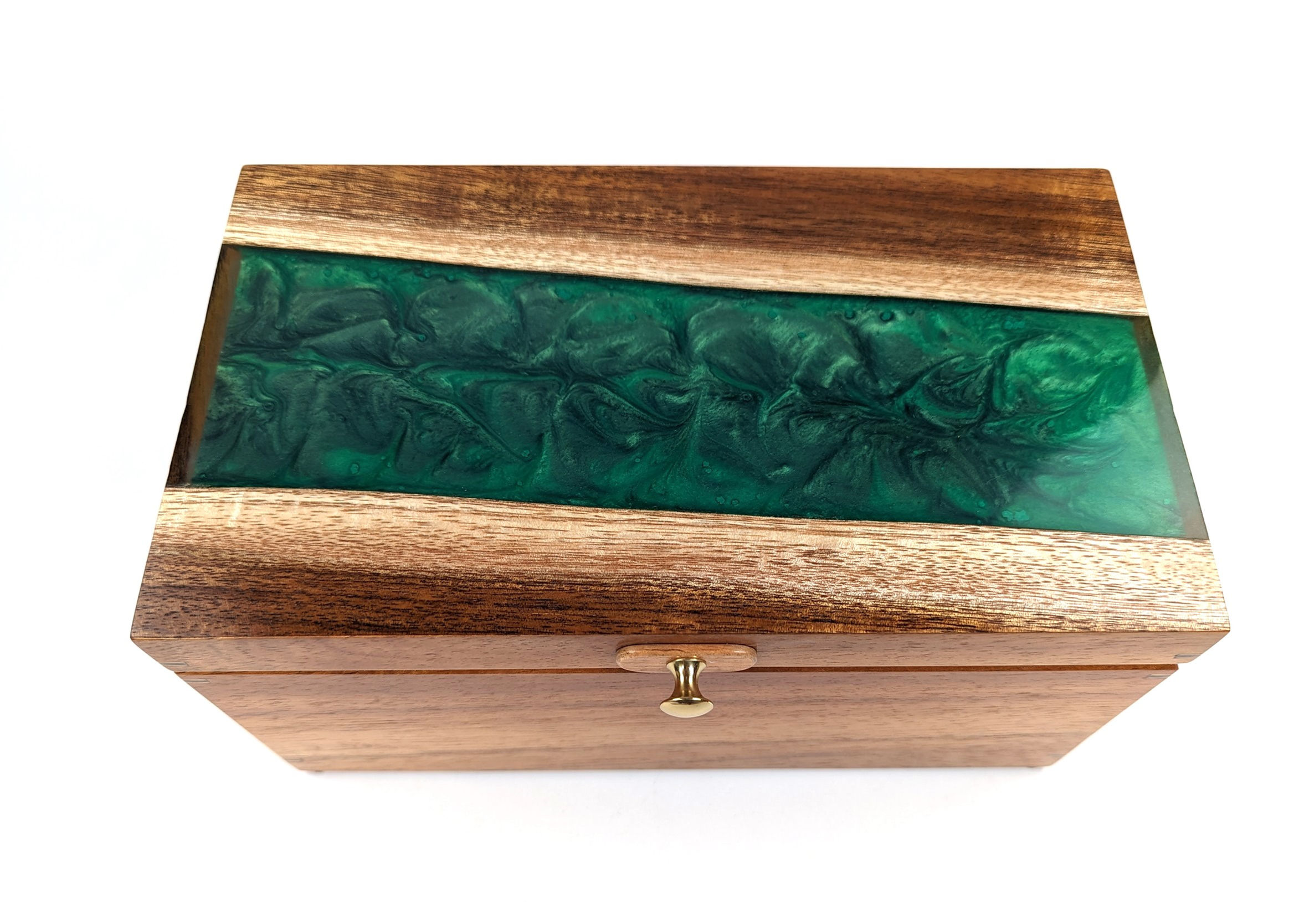 Hawaiian Koa and Surfboard Resin Box