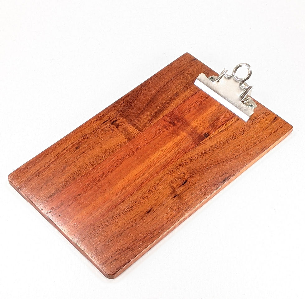 Thumbnail: Small Koa Clipboard