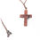 Thumbnail: Hawaiian Koa Wood Island Cross Adjustable Brown Cordage