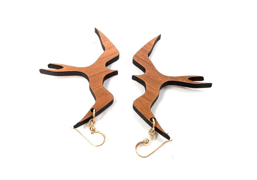 Earring Iwa Bird Bar main image 1