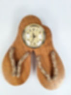 Thumbnail: Koa Wood Slippah Wall Clock