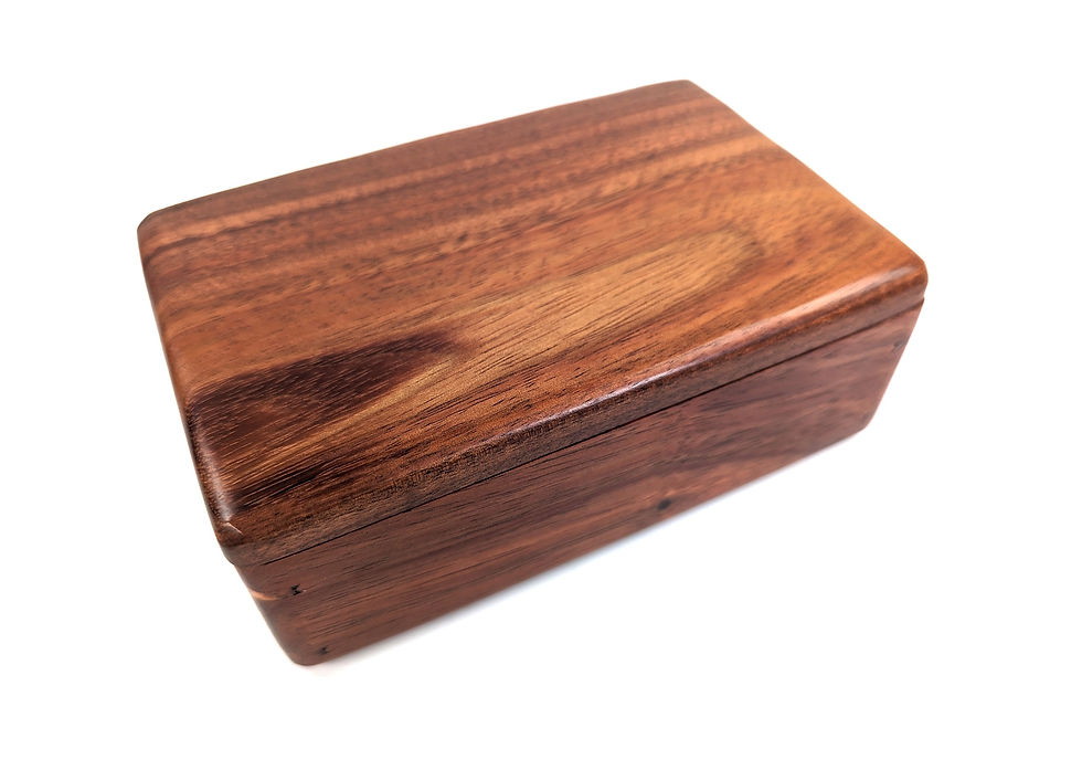 縮圖：Hawaiian Koa  Lift Top Box 6 x 4 x 2 (#5)