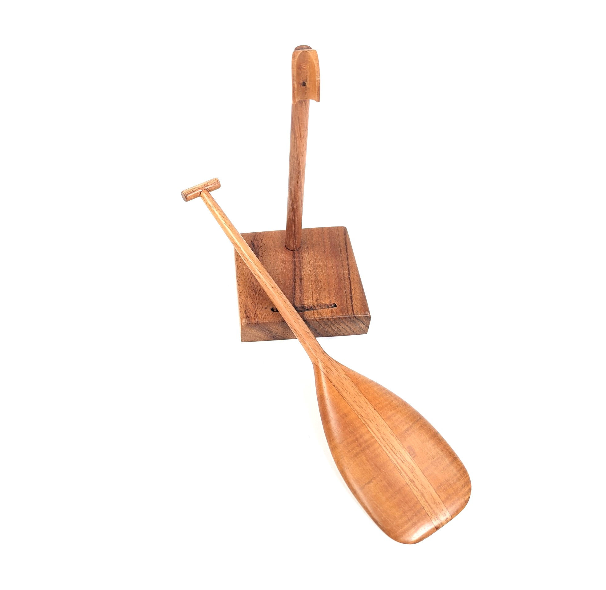 Mini Decorative Koa Wood Paddle 9"