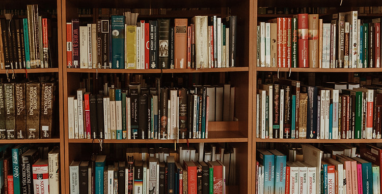 Bookshelves via Trnava University