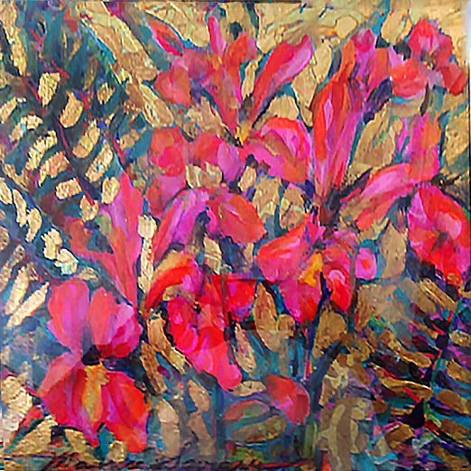 Pink Iris Gold