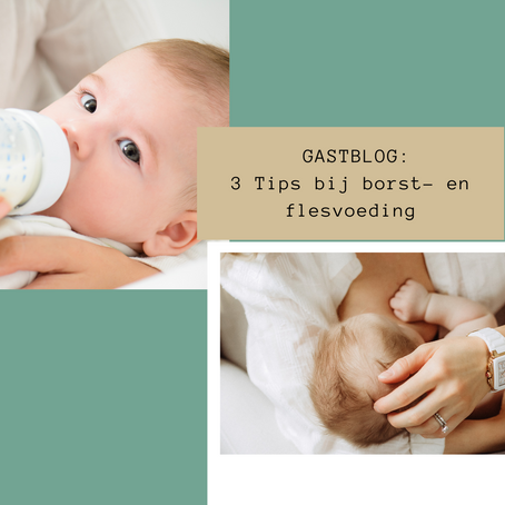 Babyvoeding: 3 tips bij borstvoeding én flesvoeding!