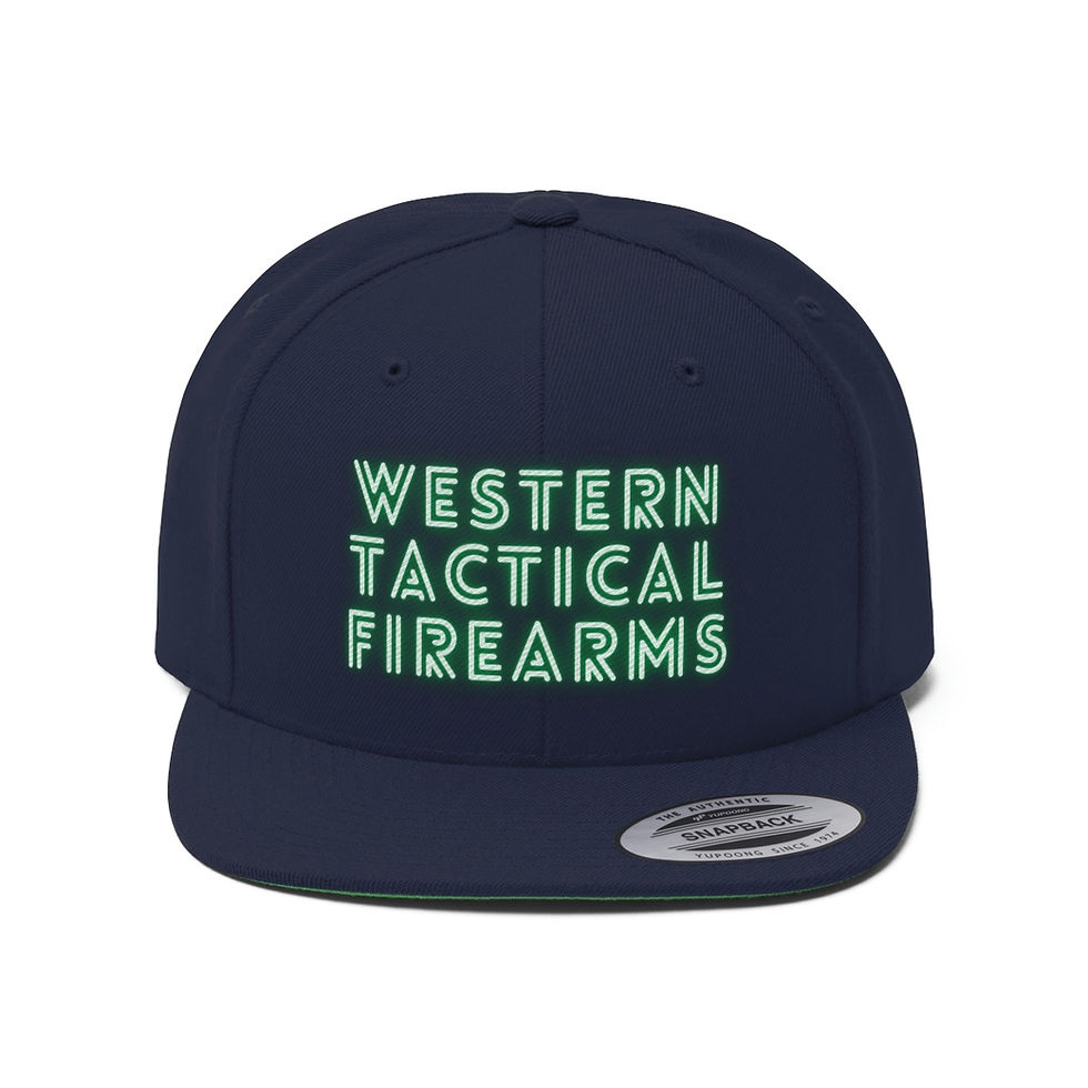 Thumbnail: Green WTF-Unisex Flat Bill Hat