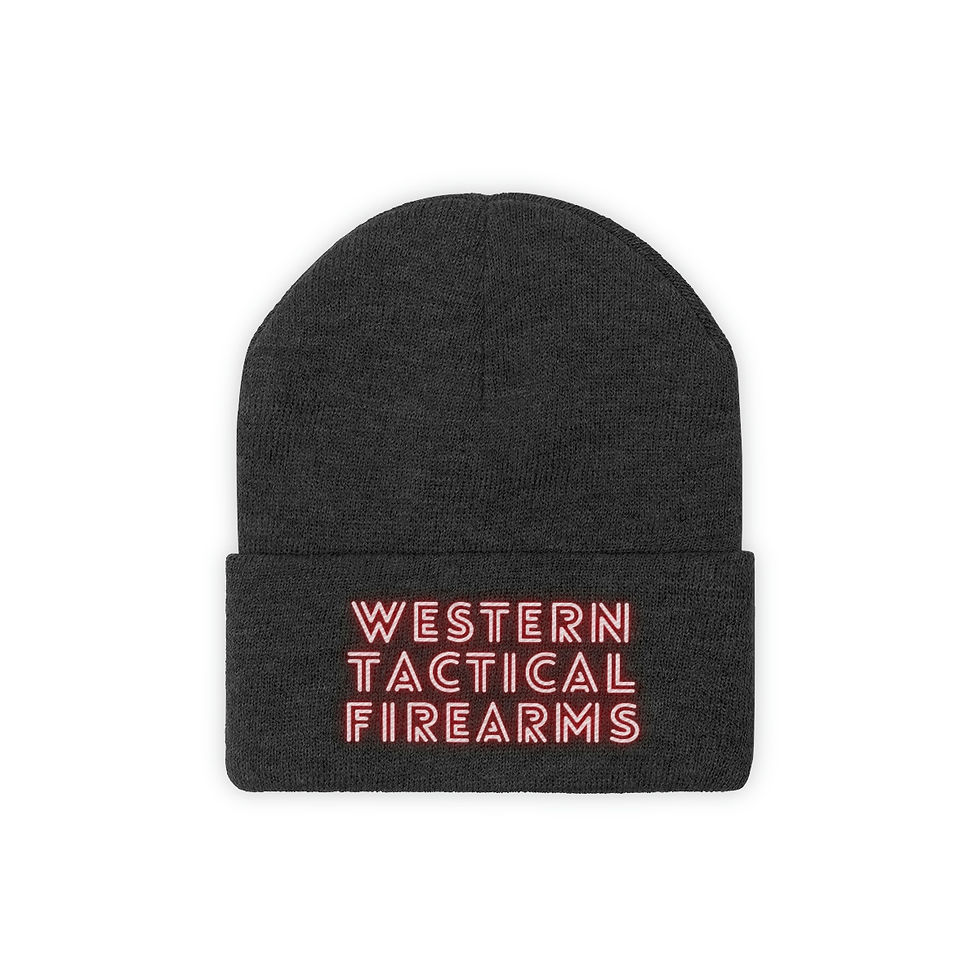 Thumbnail: Red WTF- Knit Beanie