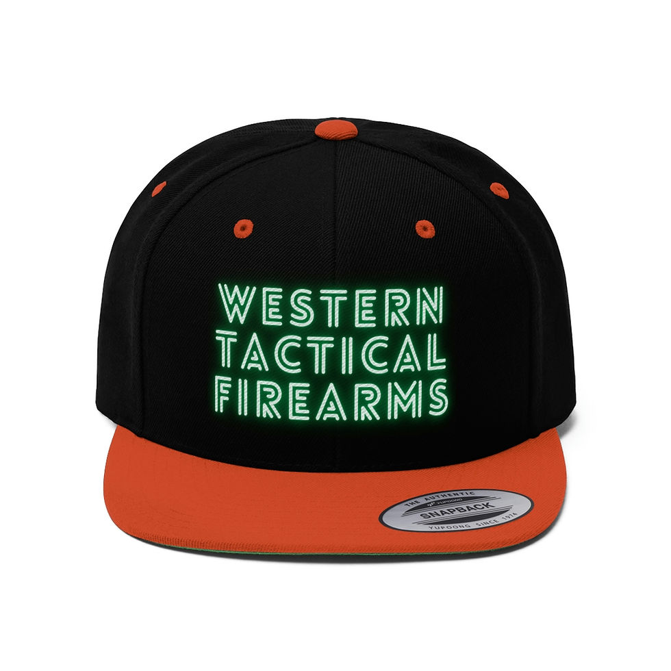 Thumbnail: Green WTF-Unisex Flat Bill Hat