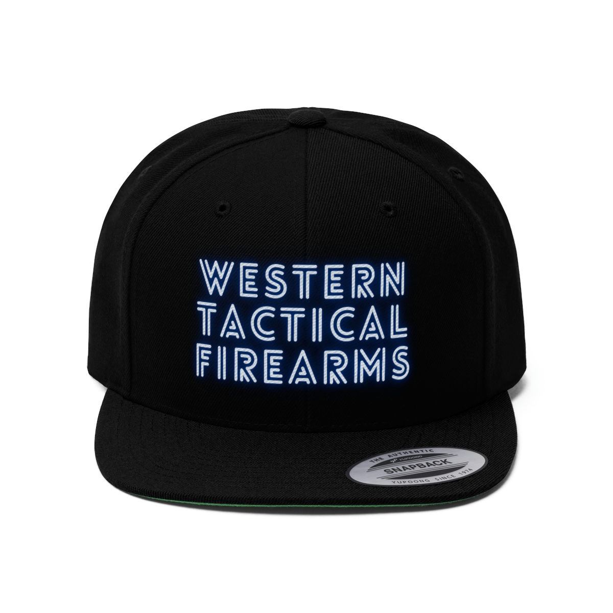 Blue WTF -Unisex Flat Bill Hat