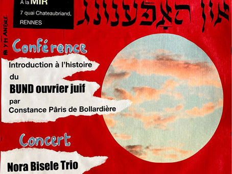 Conférence – concert : le Bund ouvrier juif