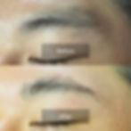 HBL・左眉毛量調整左右差