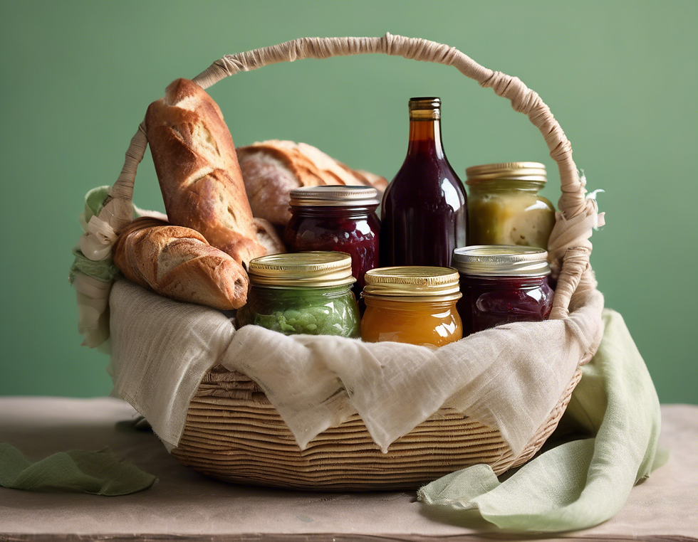 Cestas artesanais com afeto: presenteie com amor no RJ