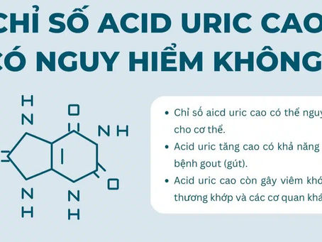 Acid uric cao là bao nhiêu? Các bệnh lý ảnh hưởng và cách điều trị tận gốc