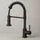 Thumbnail: Commercial-Style Spring Pull-Down Kitchen Faucet — Single-Handle, Dual-Function