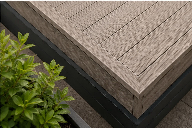 Thumbnail: Coke Brown Composite Decking