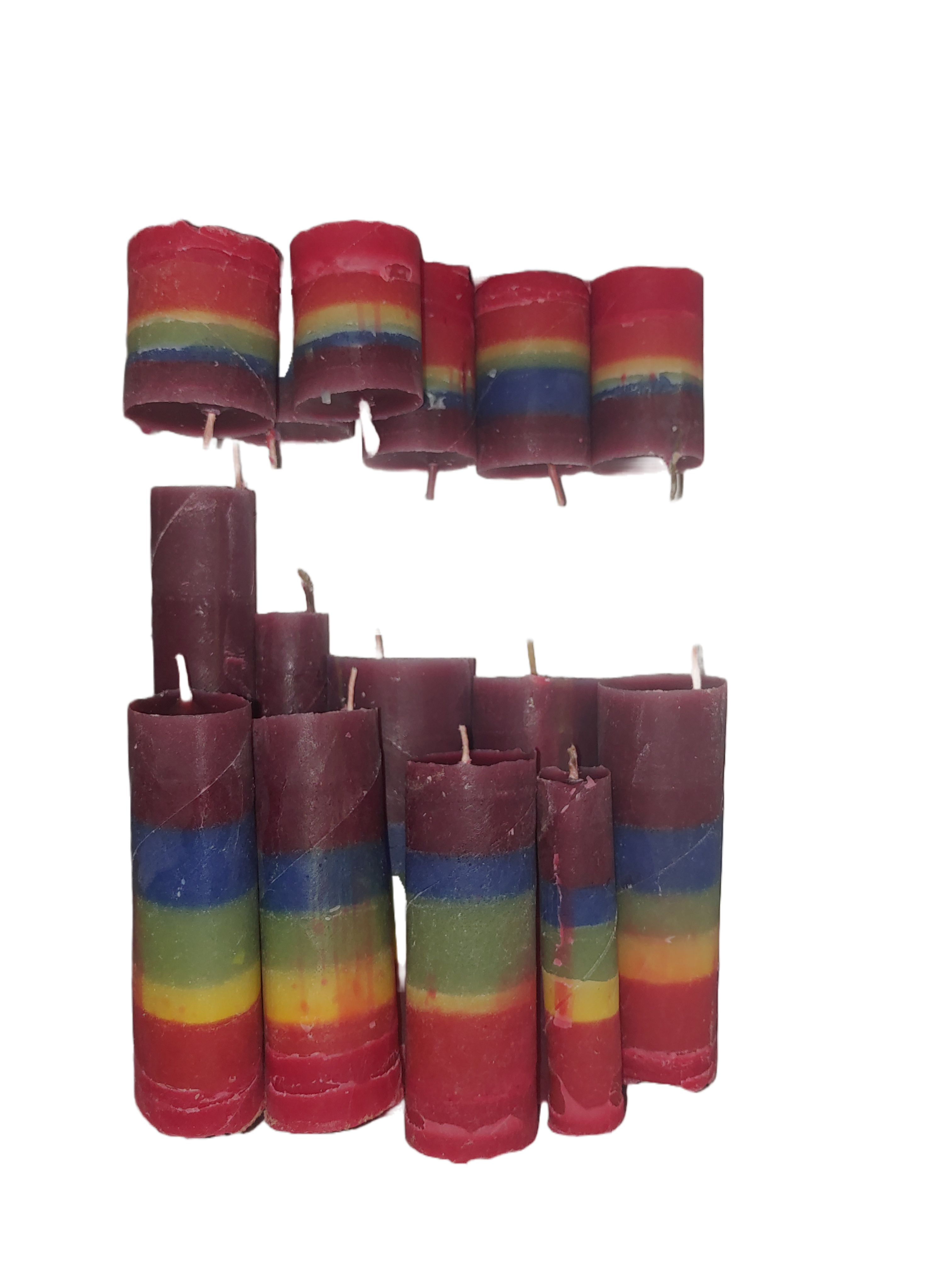 Rainbow Candles