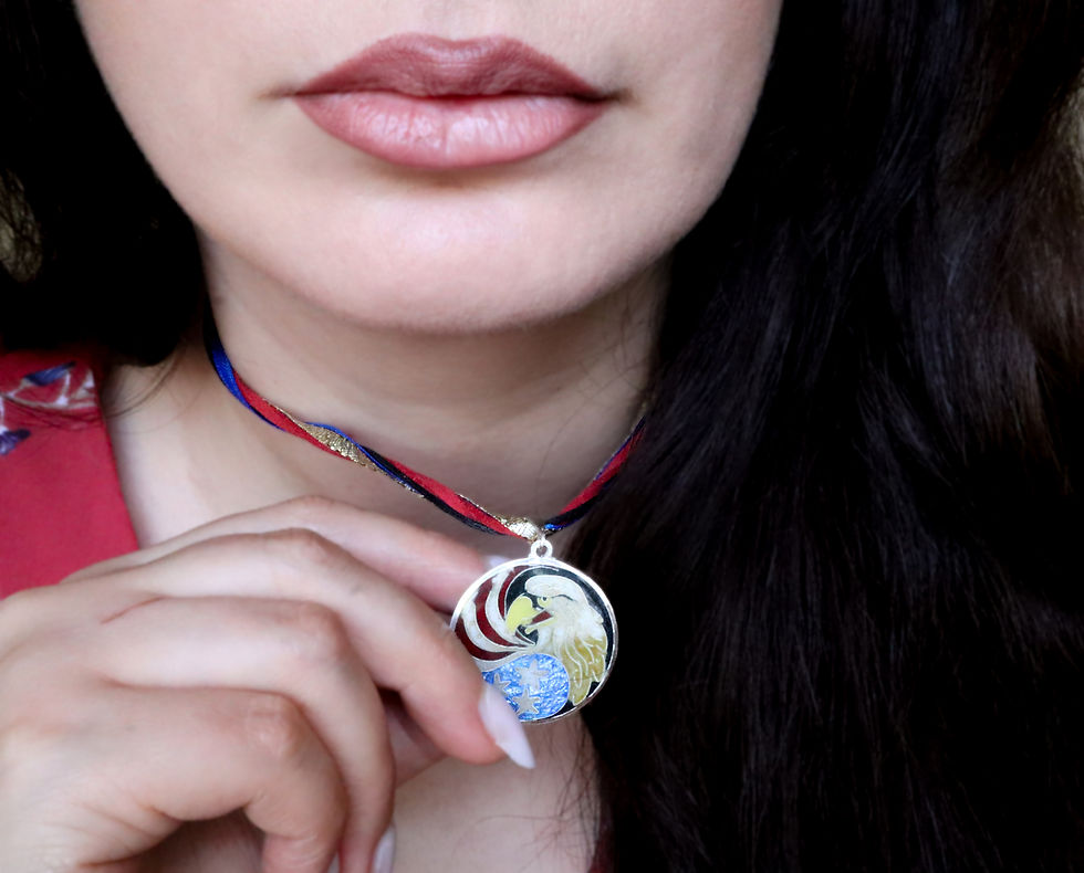 American Eagle Pendant_Necklace