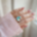 Handmade silver Cloisonne Enamel Statement Rings | MT Divine Jewelry