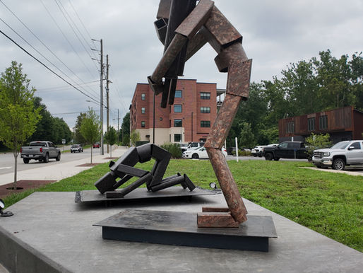Rob Rikoon: The Sculptor Behind Asheville's Newest Public Art Landmark