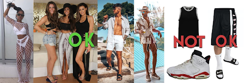 Appropriate Las Vegas pool party attire