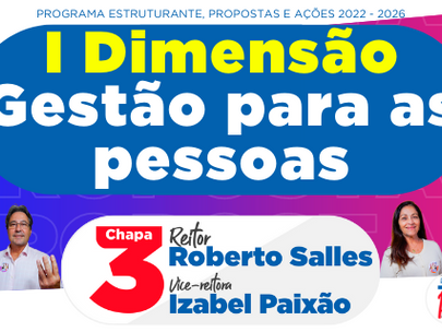 I – DIMENSÃO: GESTÃO PARA AS PESSOAS