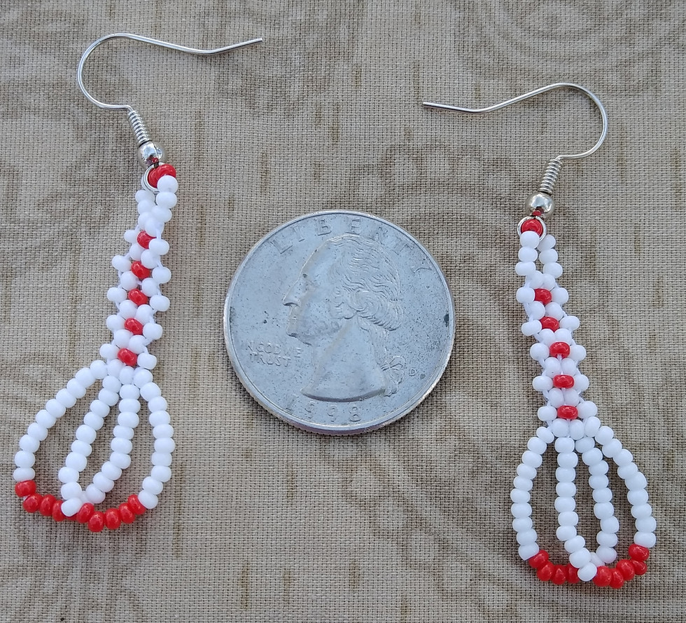 Thumbnail: Daisy Chain Beaded Earrings