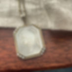 Médaille Vierge Art déco