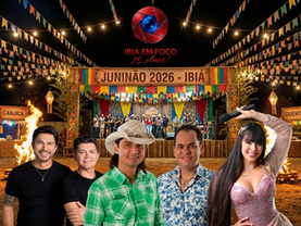 Prefeitura de Ibiá define grade de shows para o Juninão 2026
