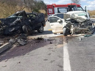 Tragédia na BR-251: Fuga de carro carregado de drogas termina com sete mortos em Salinas