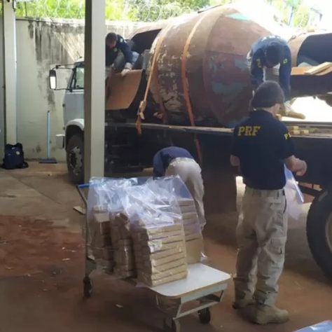 PRF apreende mais de 5 toneladas de maconha em Minas