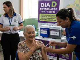 Ibiá mobiliza população para o "Dia D" de vacinação contra a Influenza