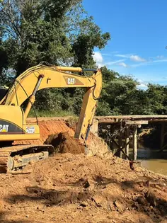 Ibiá e Serra do Salitre se unem para reconstruir ponte sobre o Rio São João