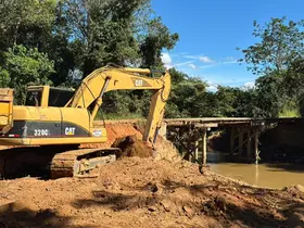 Ibiá e Serra do Salitre se unem para reconstruir ponte sobre o Rio São João