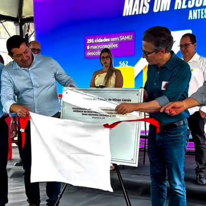 Governo de Minas conclui universalização do SAMU com inauguração de base em Ibiá