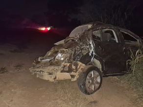 Tragédia na MG-187: Jovem de 18 anos morre após perder o controle e capotar veículo em Ibiá