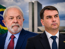 Quaest aponta ampliação da vantagem de Lula sobre Flávio Bolsonaro em cenário para 2026