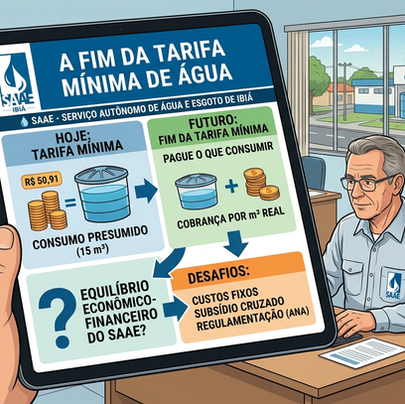 Proposta de lei aprovada na Câmara proíbe cobrança de tarifa mínima nas contas de água