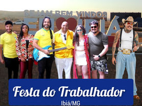 Prefeitura confirma DJ Jiraya Uai e Banda Ben na Festa do Trabalhador em Ibiá