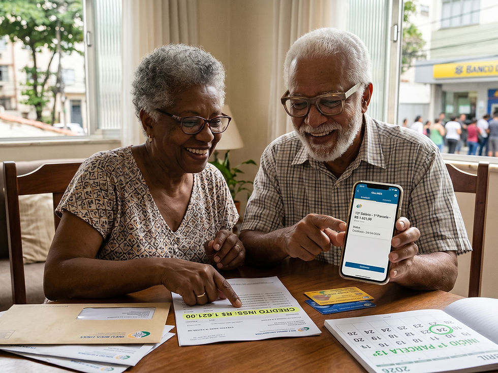 INSS inicia pagamento da 1ª parcela do 13º salário para 35 milhões de beneficiários