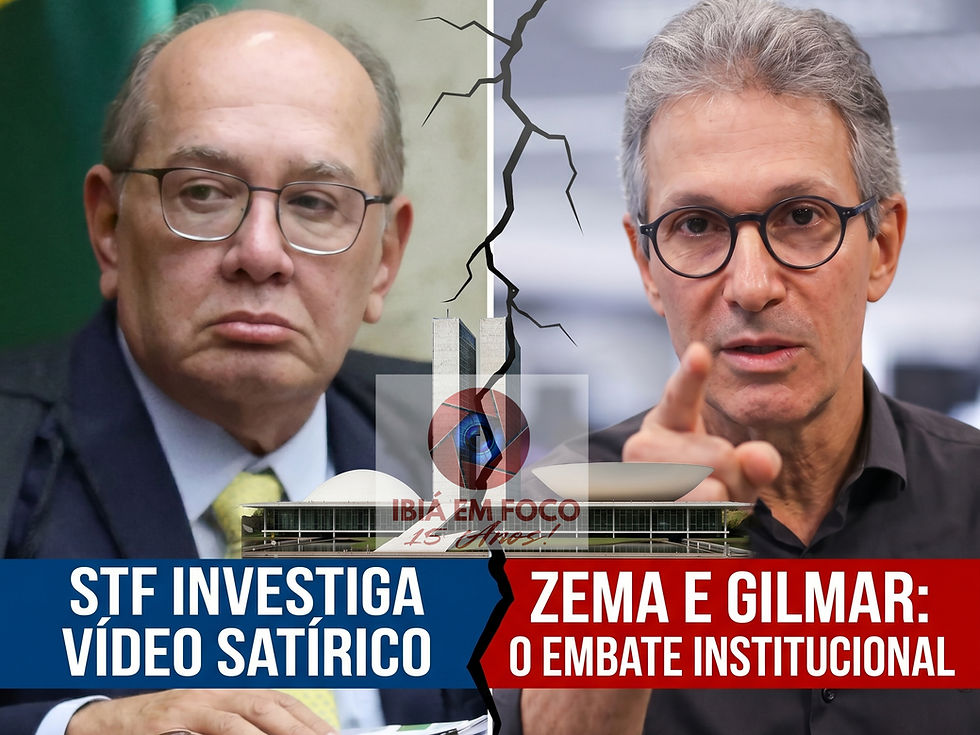 Zema e Gilmar Mendes: O Embate que Sacode a Política e o Judiciário em 2026