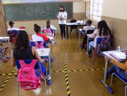 Aulas presenciais são retomadas em escolas de Ibiá