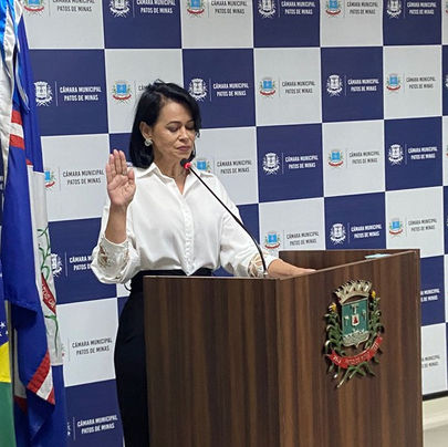 Sandra Gomes assume Prefeitura de Patos de Minas e faz promessa à população: “Planejamento continua”
