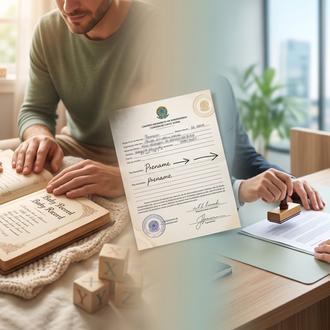 Nome estranho pode ser registrado? Entenda o que a lei brasileira permite e quando é possível mudar o prenome