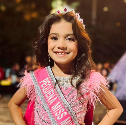 Menina de Ibiá é coroada Pequena Miss Minas Gerais e vai disputar título nacional