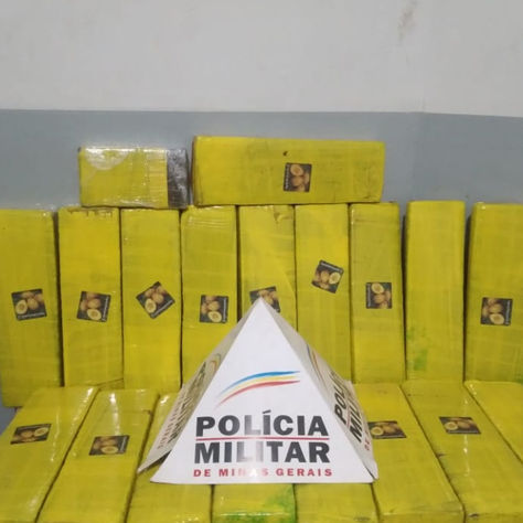 Polícia apreende quase 30kg de maconha em ônibus na rodoviária de Araxá